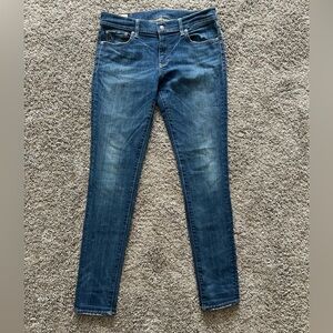 Polo Ralph Lauren Women's Tompkins Mid Rise Skinny Jeans Size 30 Blue